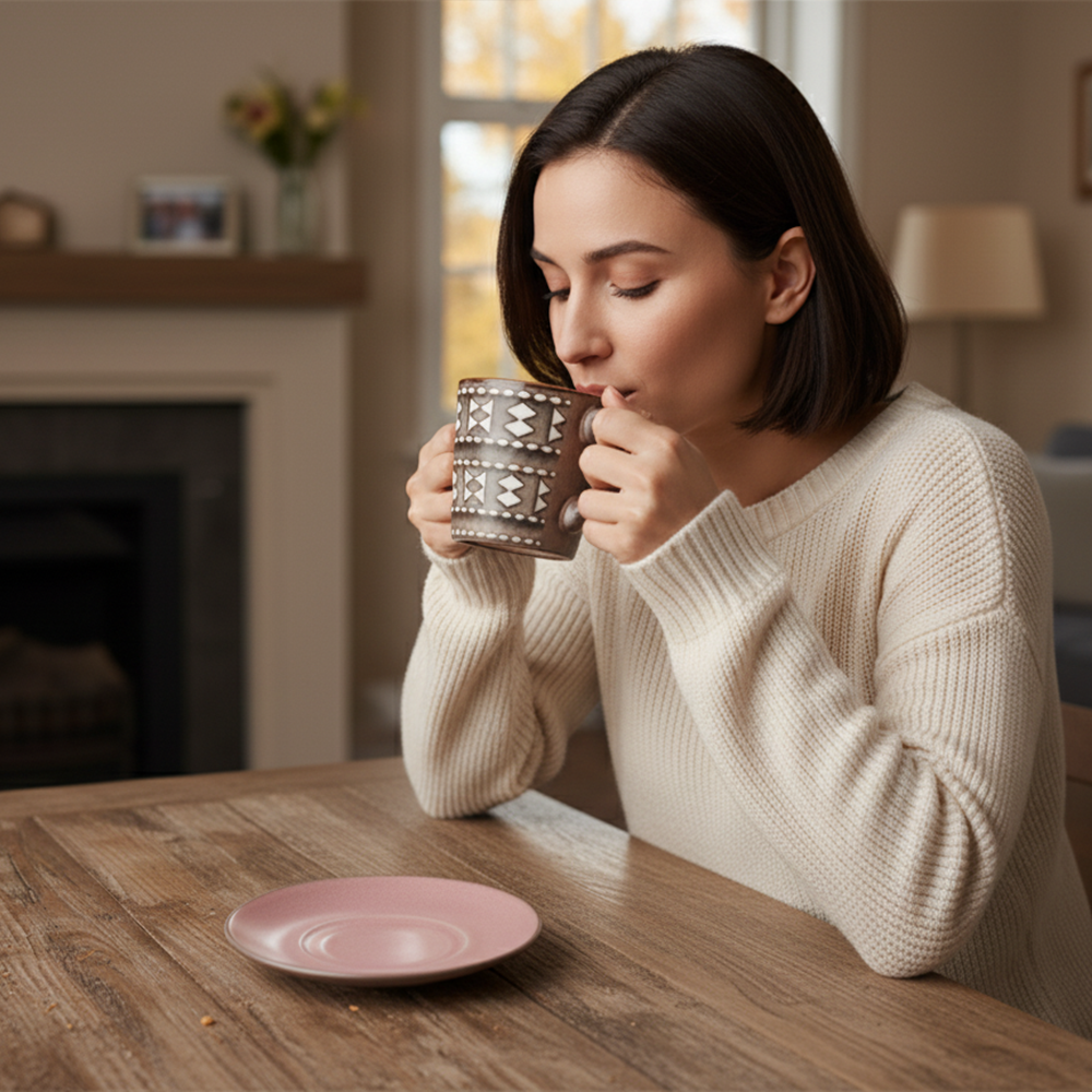 طقم فناجين بتصميم كامل