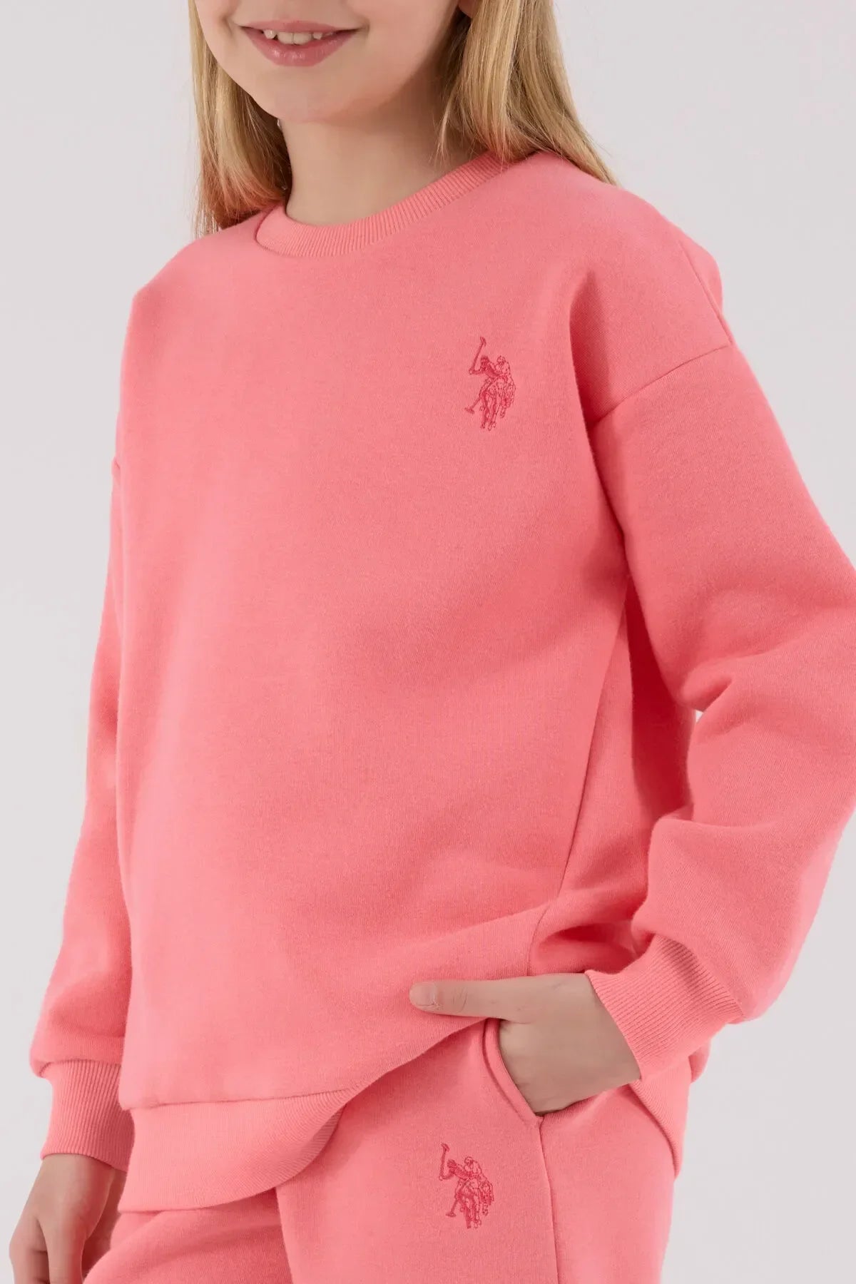 طقم ولادي بناتي U.S POLO