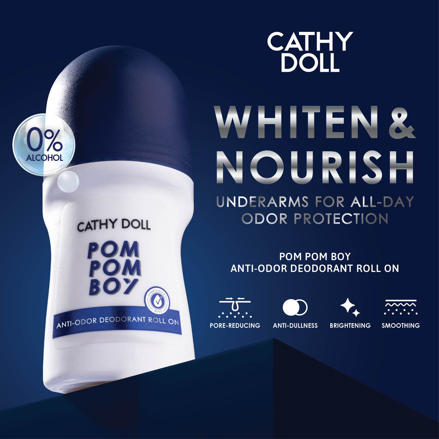 رول مزيل رائحة العرق كاثي