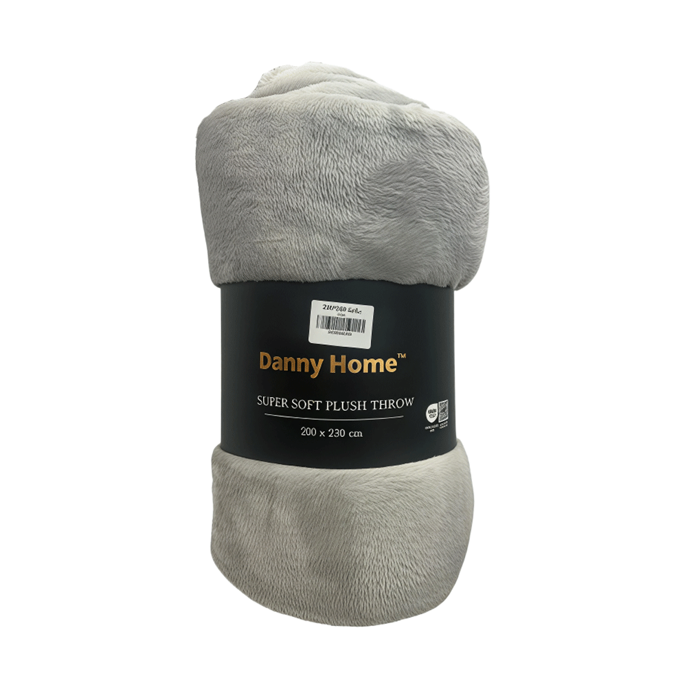 بطانية قطيفة فاخرة ناعمة سادة 150 سم