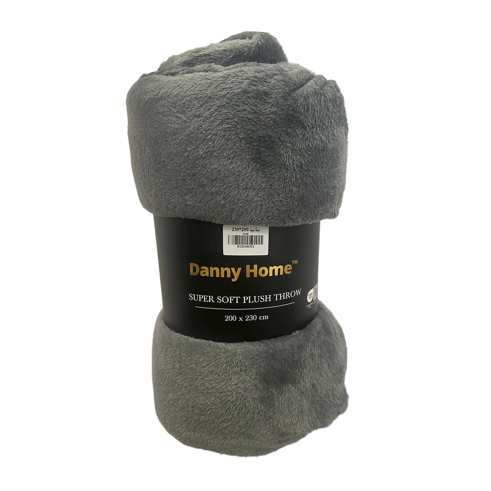 بطانية قطيفة فاخرة ناعمة سادة 150 سم