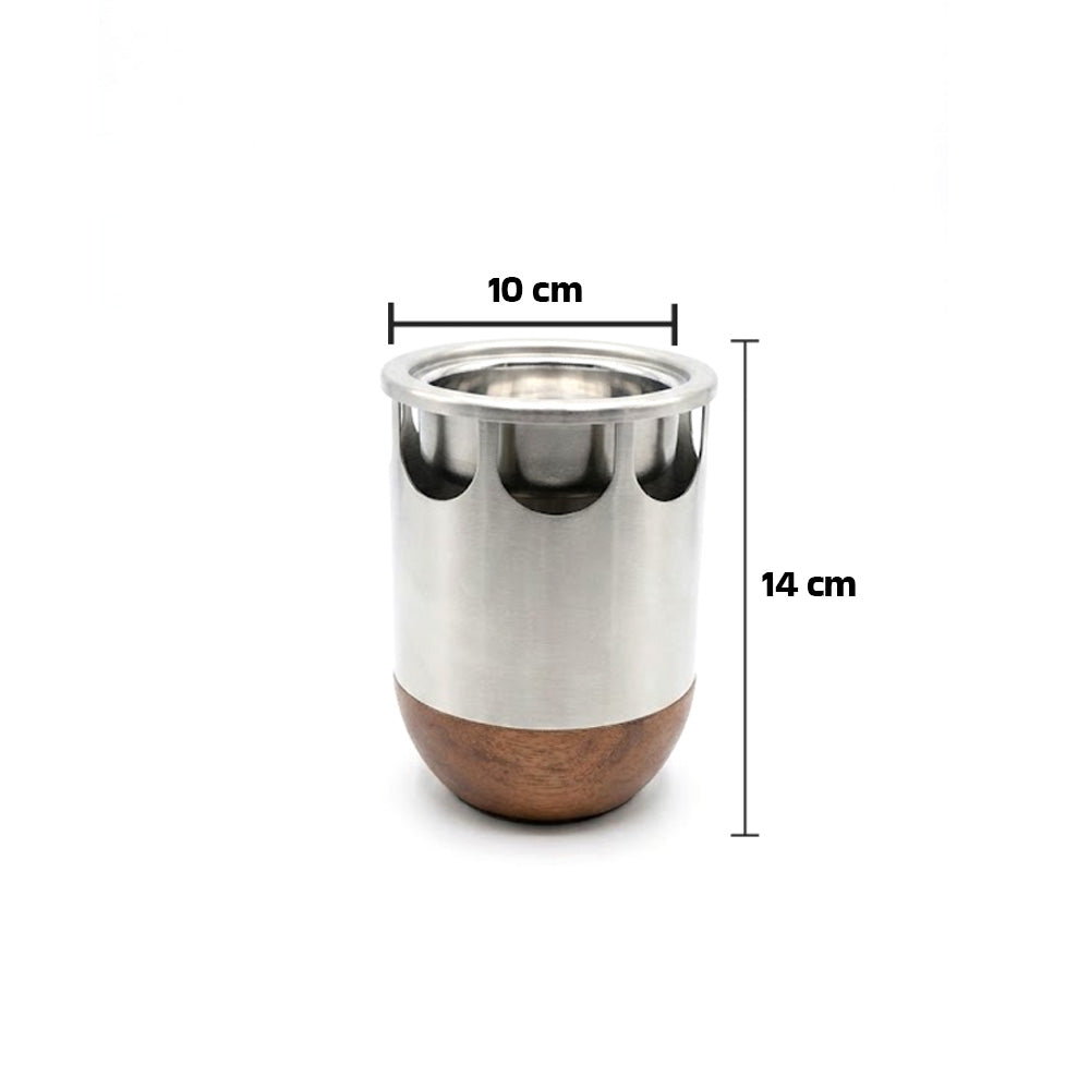 مبخرة عود بقاعدة خشبية