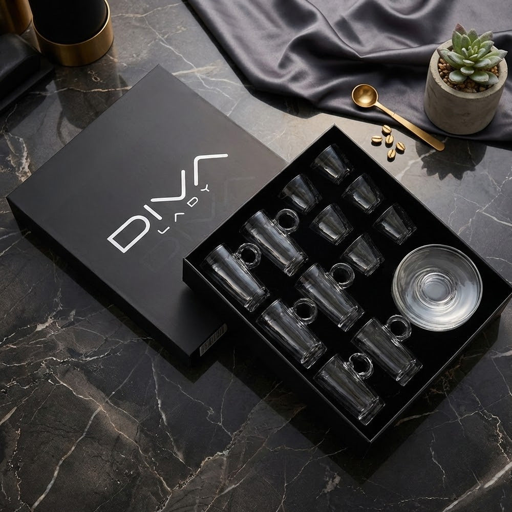 طقم استكانة وفنجان 18 قطعة