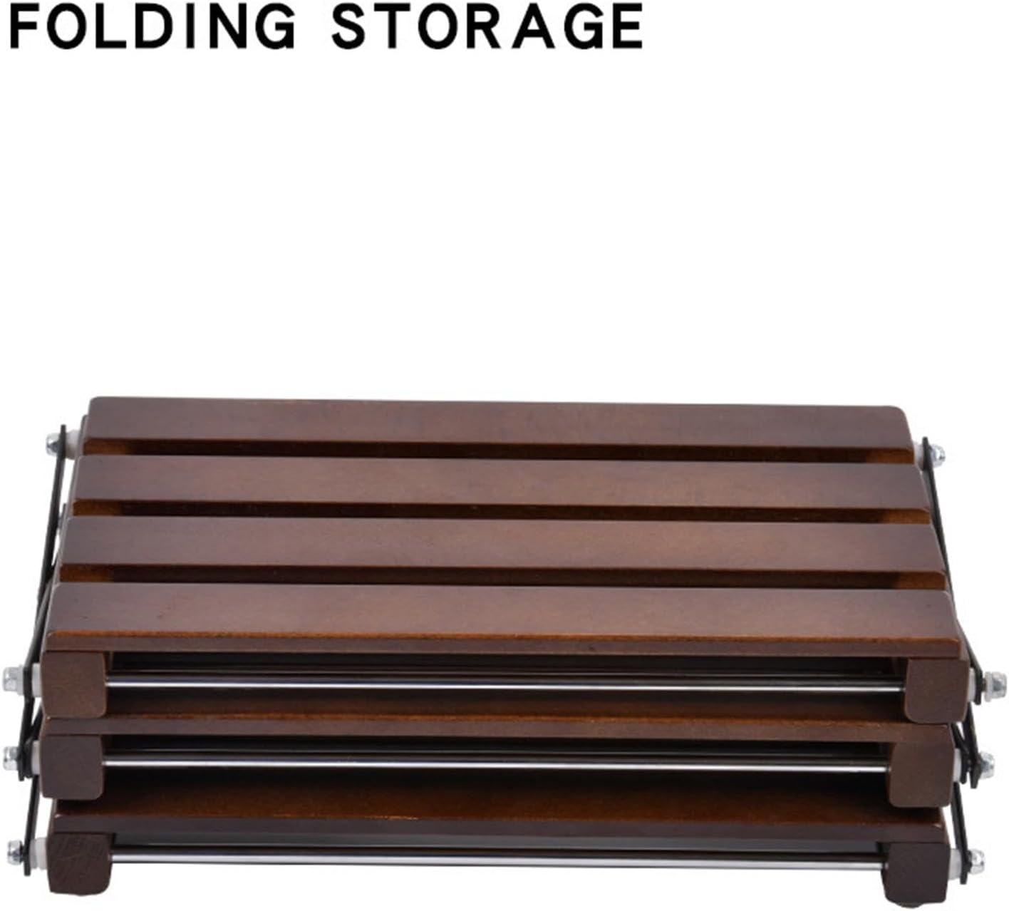 طاولة تخييم خشبية محمولة للخارج