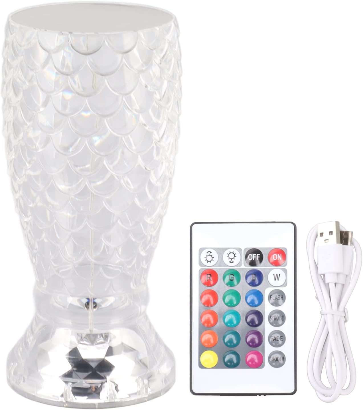 مصباح طاولة كريستال LED