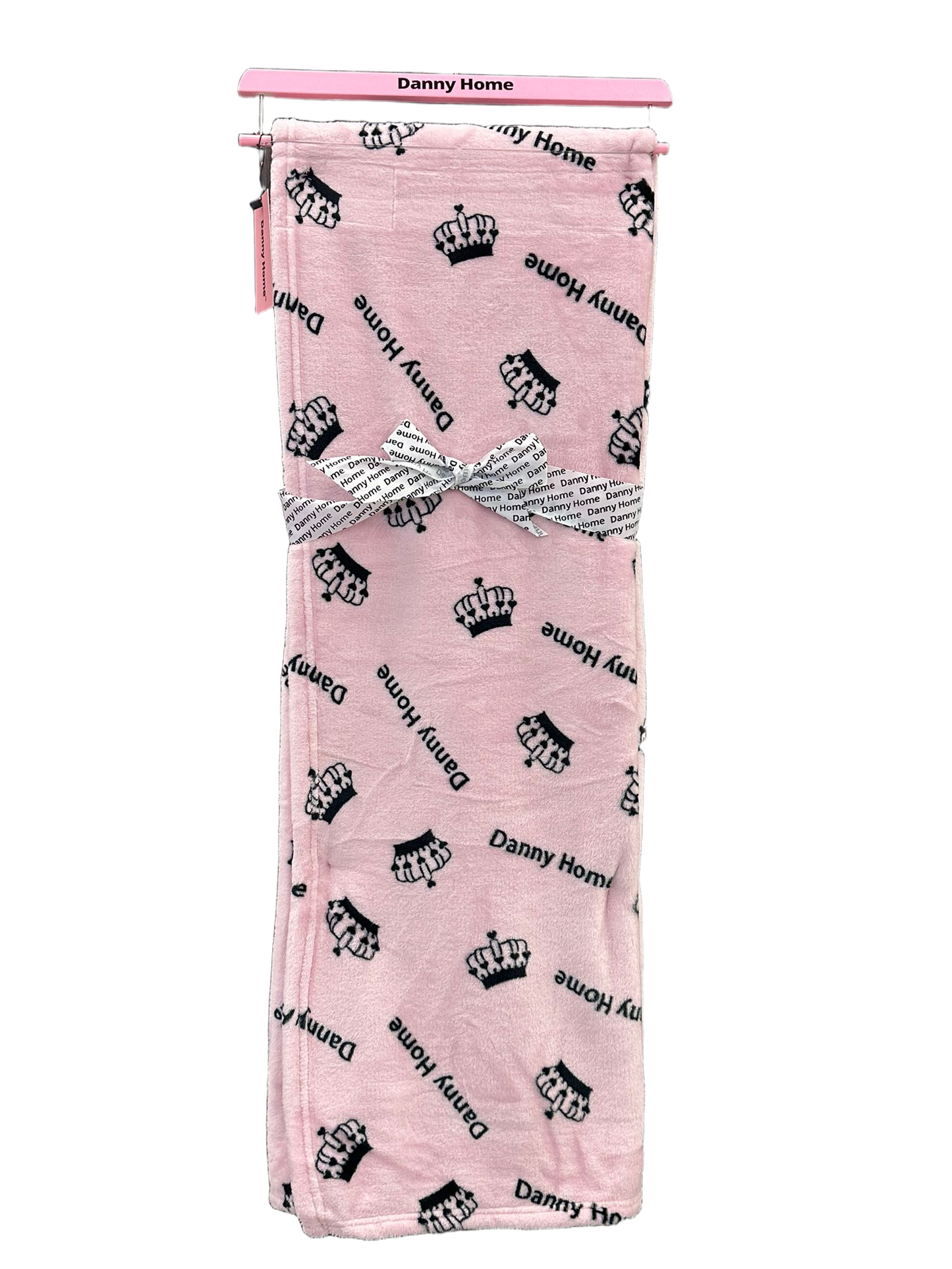 بطانية قطيفة ناعمة فاخرة وردي