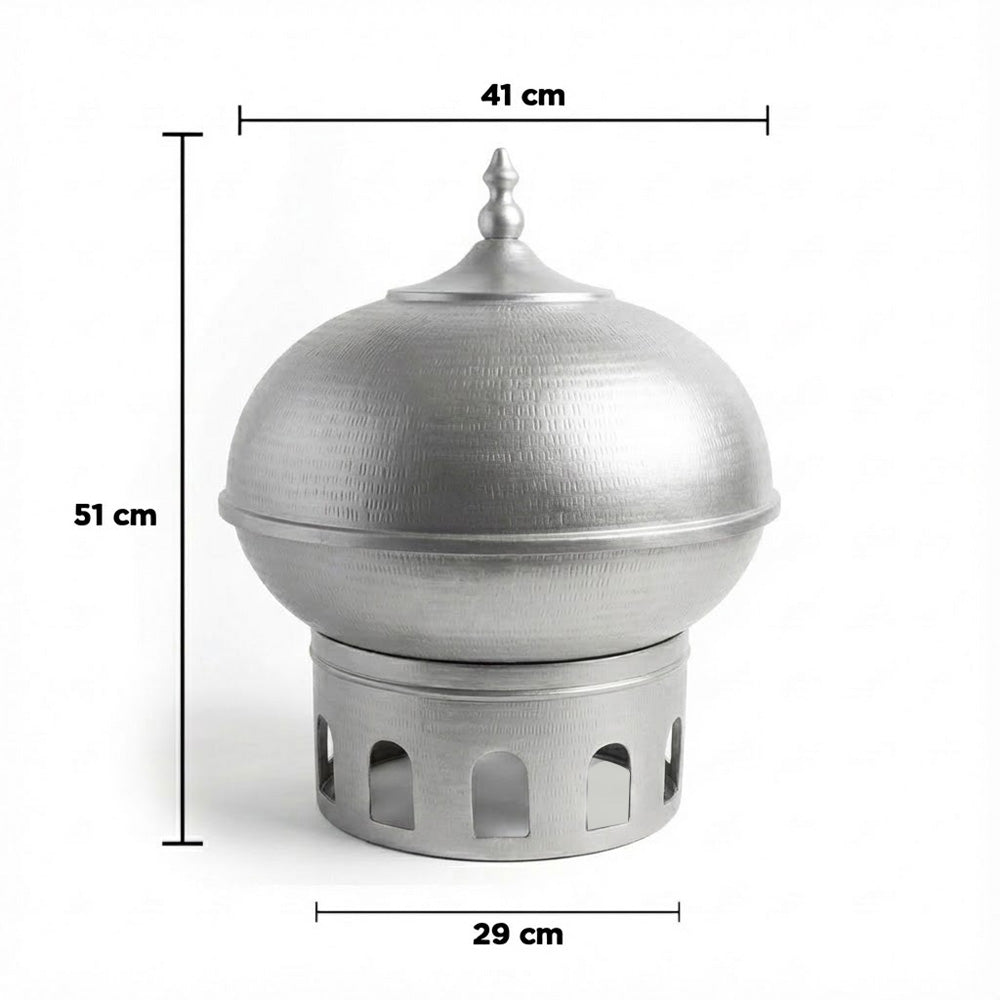 سخان طعام على شكل قبة 7 لتر
