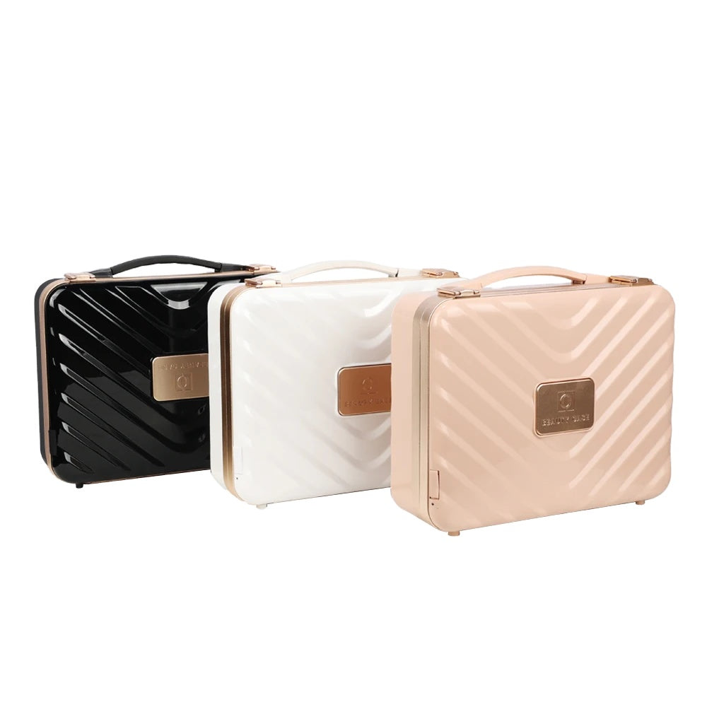 حقيبة مكياج مضيئة - مرآة بإضاءة LED