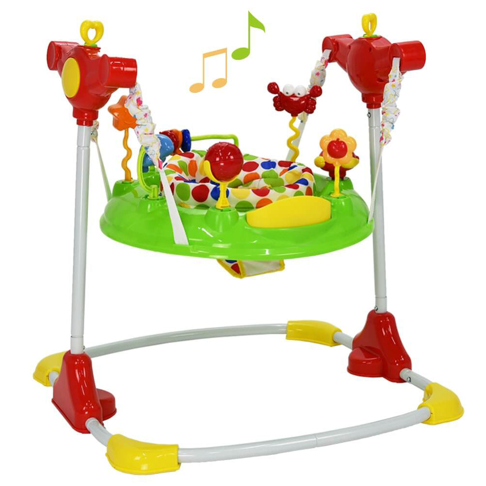 نطاطية للأطفال مع موسيقى وأضواء