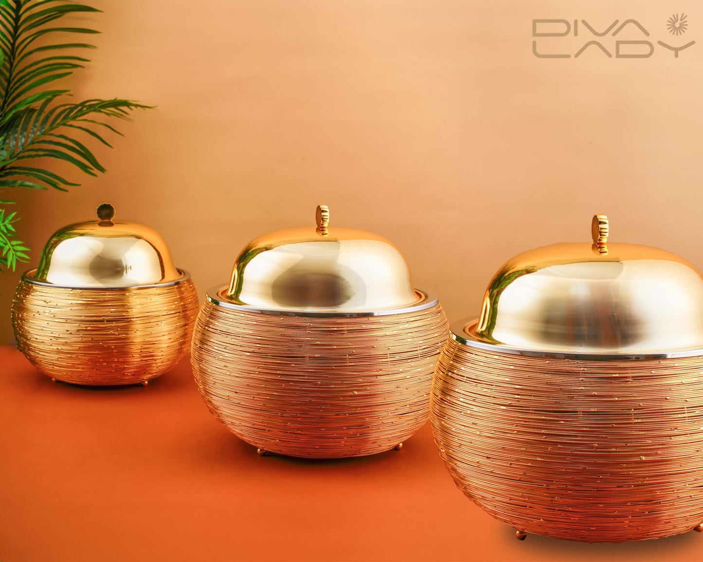 سخان طعام بغطاء قبة