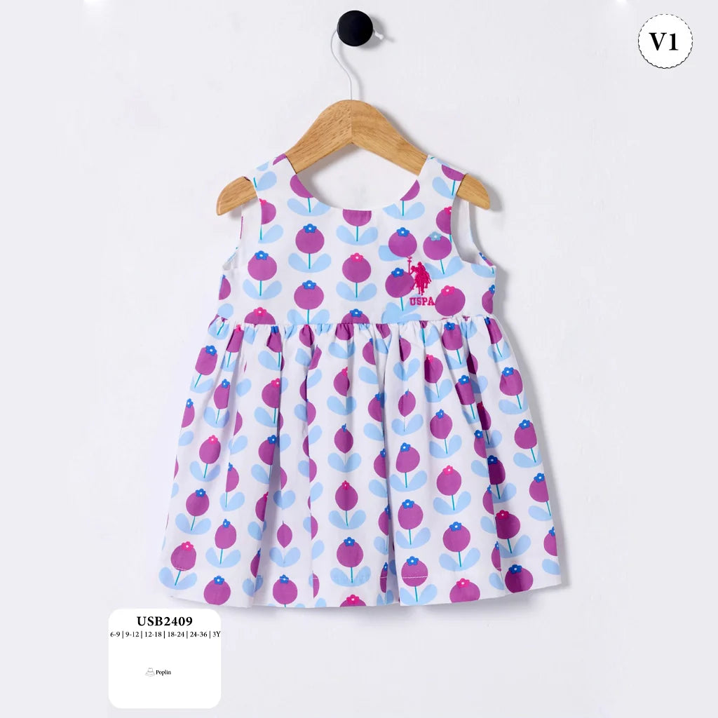 طقم بيبي بنقشة وردة