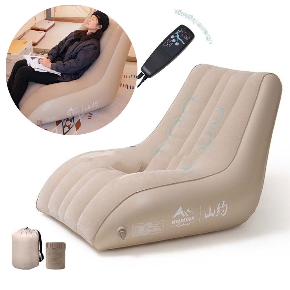 كرسي مساج كهربائي قابل للنفخ وأريكة