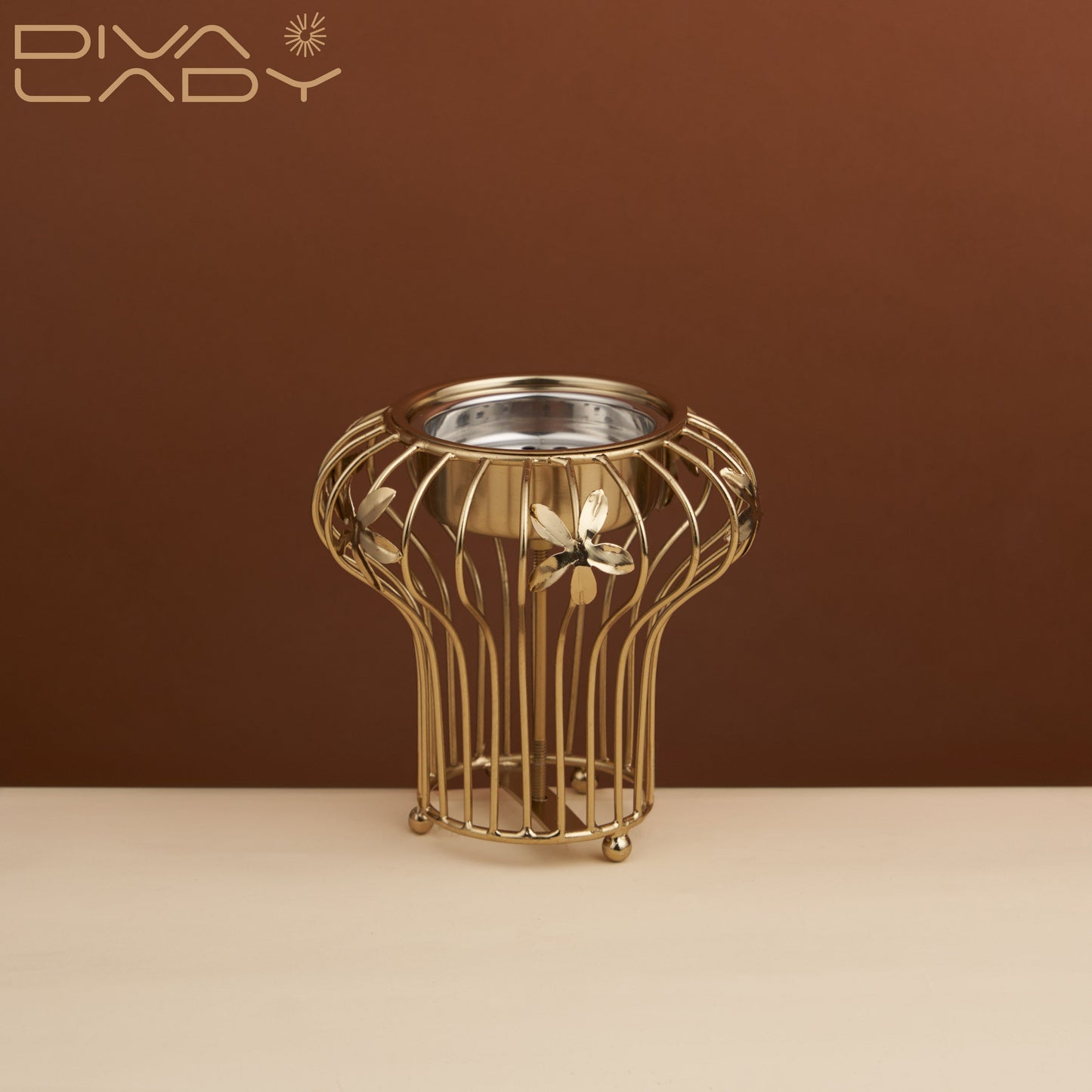 مبخر بتصميم وردة