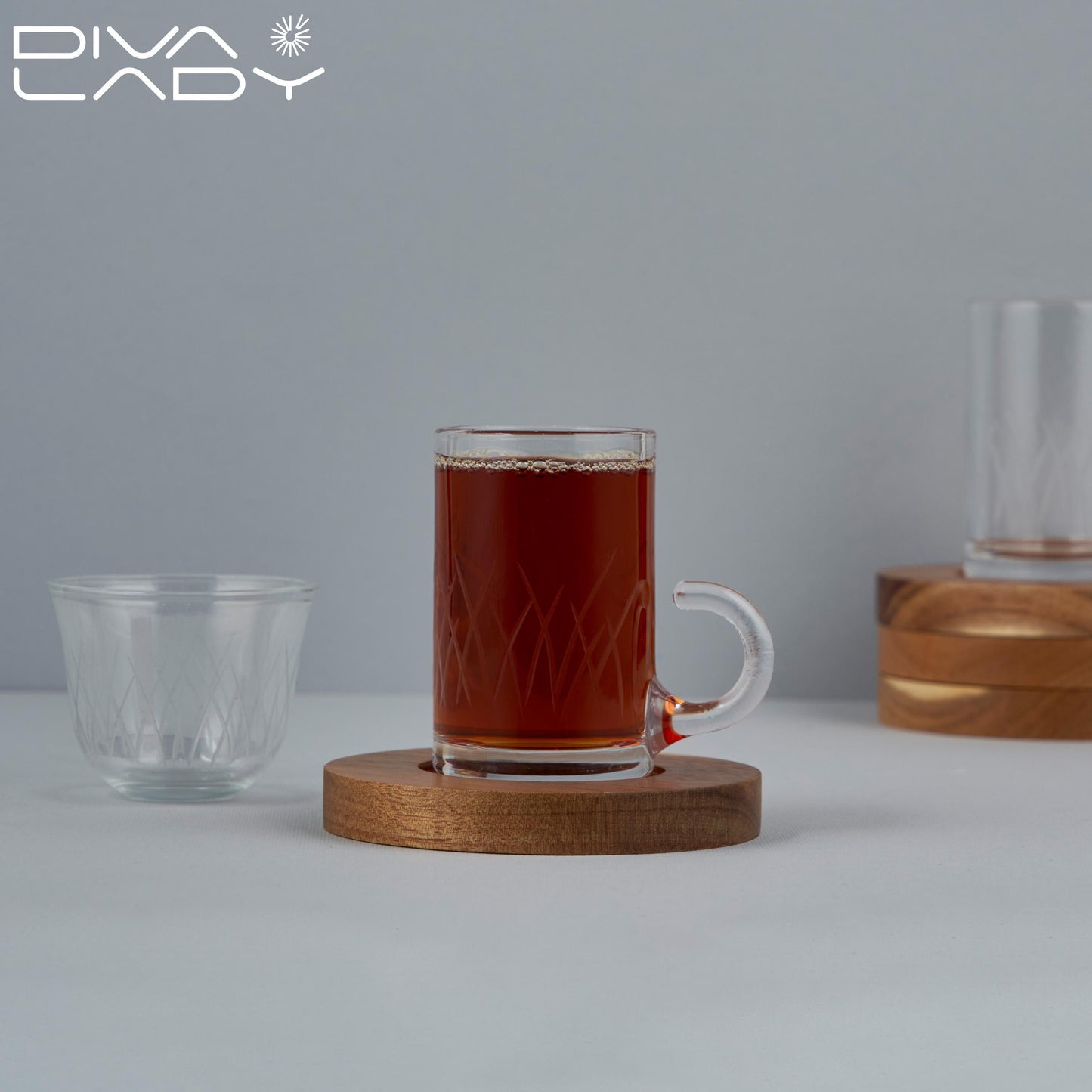 طقم استكانه وفنجان للقهوة