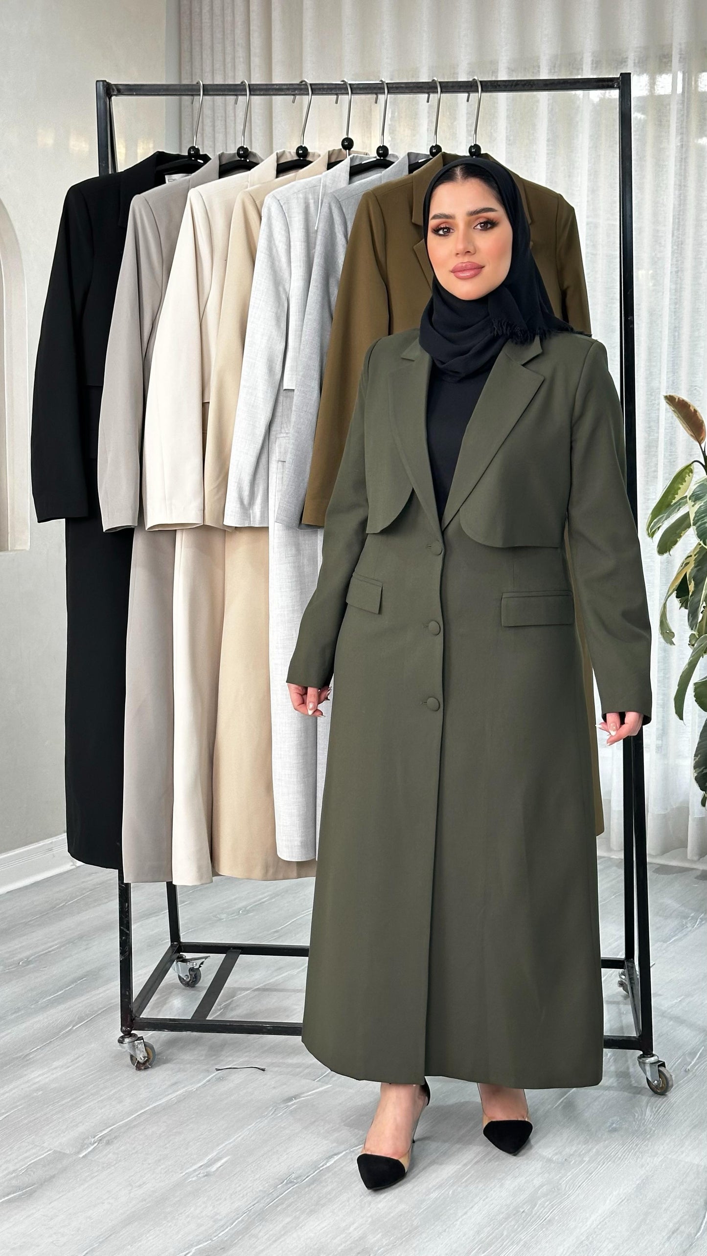 جاكيت كامل ازرار