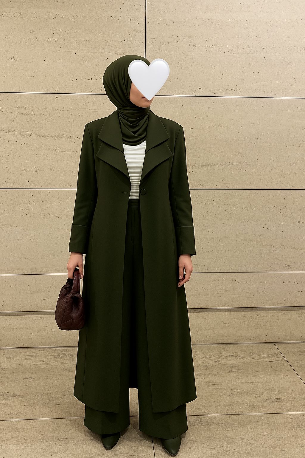 جاكيت نسائي بياقتين