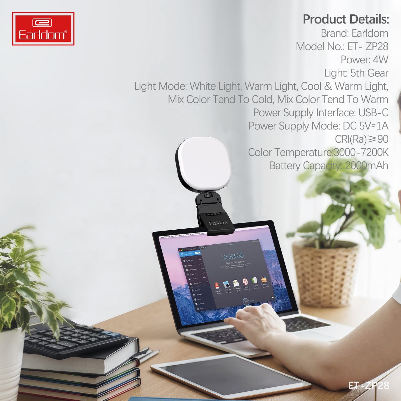 مصباح إضاءة LED للتصوير الفوتوغرافي