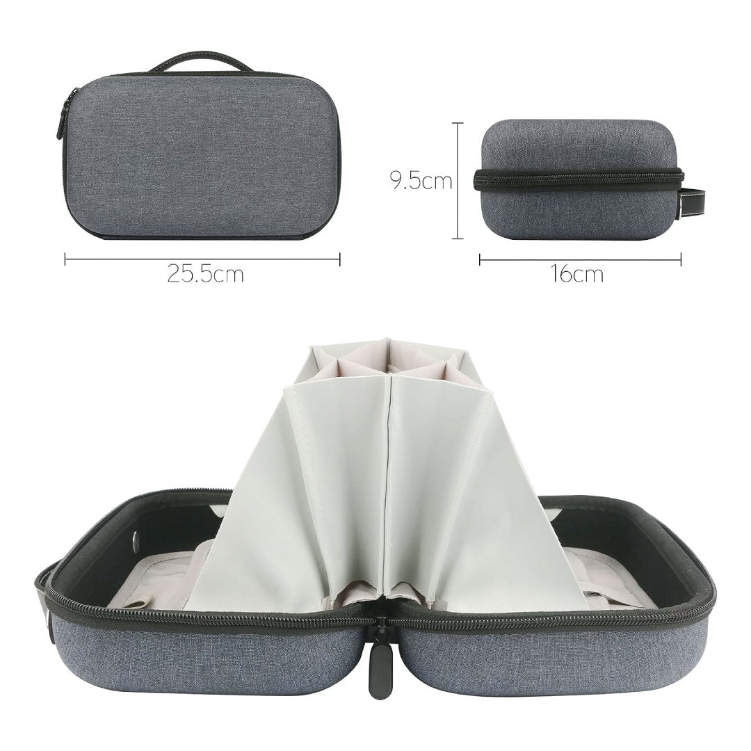 حقيبة صلبة الكابلات وأدوات الماكياج