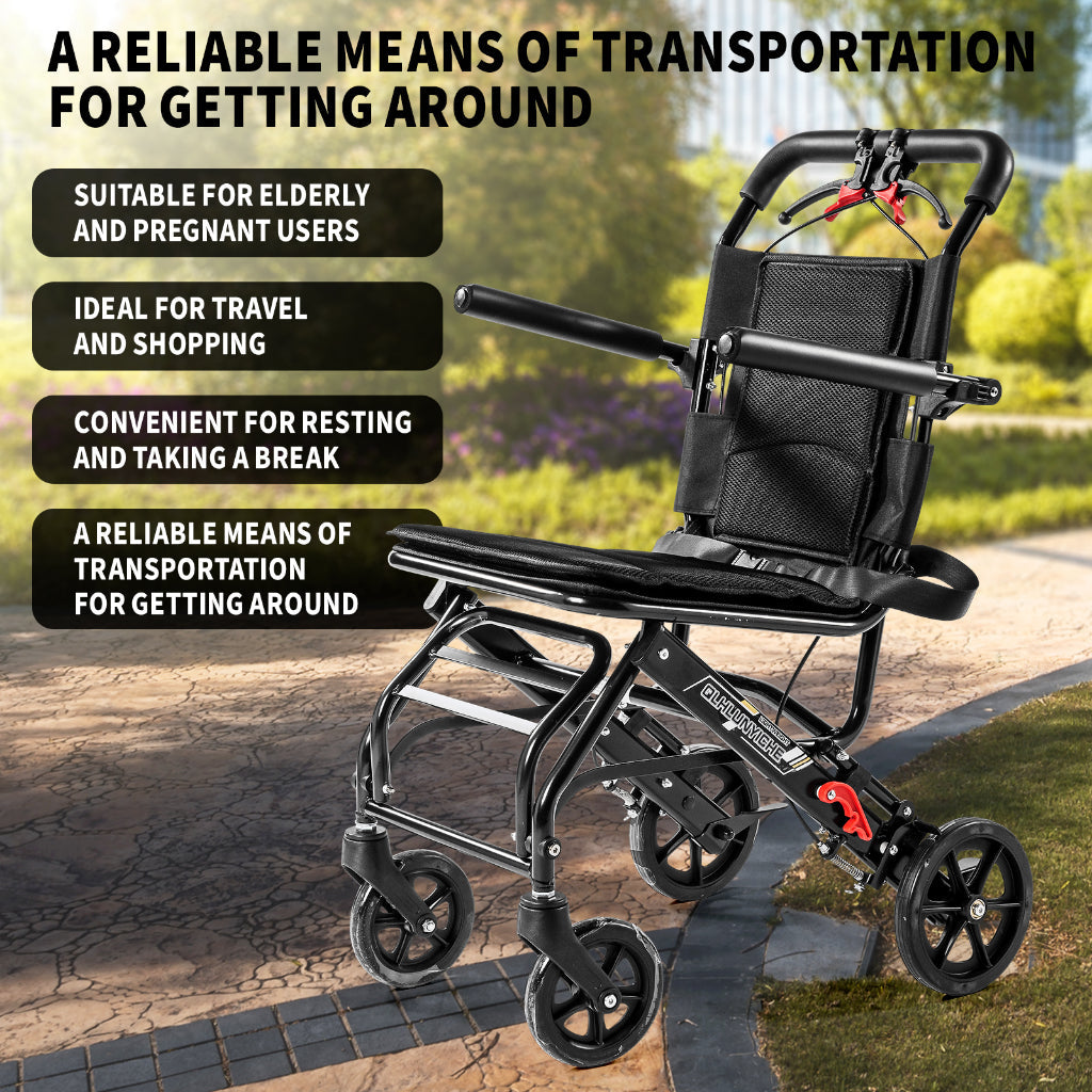 كرسي متحرك لكبار الس