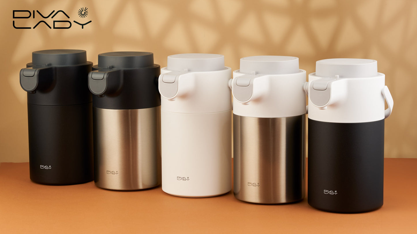 مطارة ضغط للشاي والقهوة 3 لتر