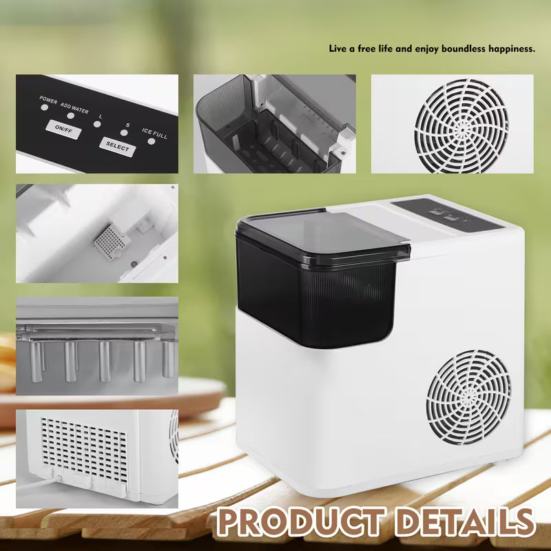 آلة صنع الثلج المحمولة