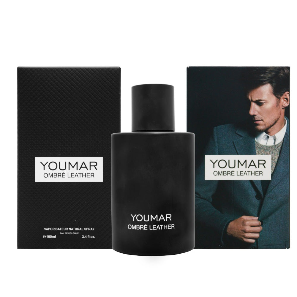 يومار كولكشن 070088 أمبر ليذر عطر رجالي-100مل