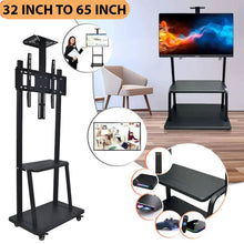 حامل تليفزيون ارضي بعجلات