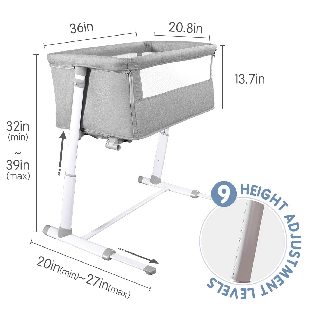 سرير جانبى بيبي