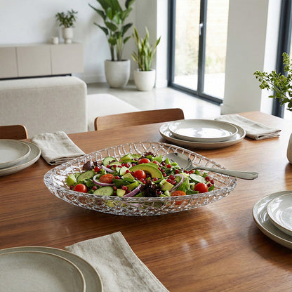 وعاء تقديم على شكل كريستال - 37.5 سم