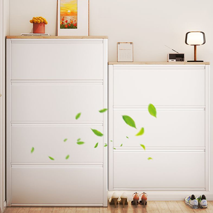 خزانة أحذية جدارية من المعدن