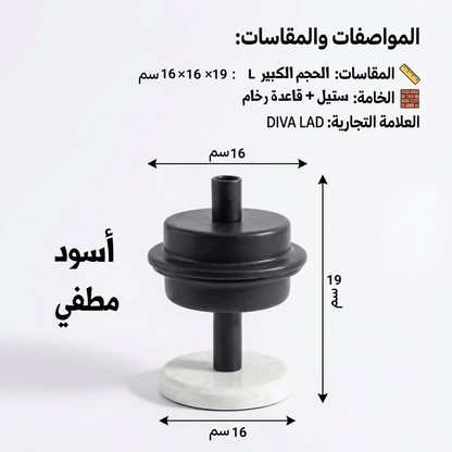 تمرية فاخرة بقاعدة رخامية