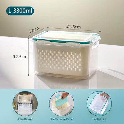 حافظة تخزين سلة تصريف محكمة الغلق