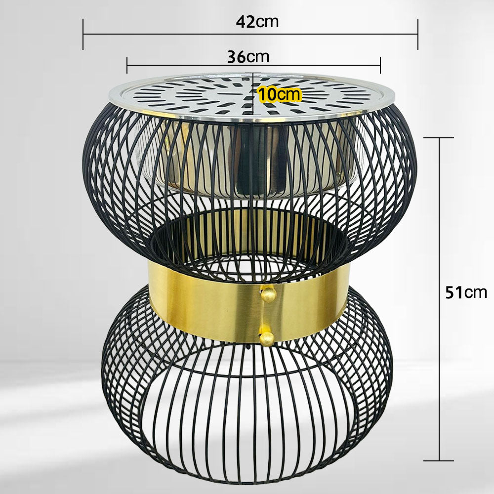 دوة و شواية فحم معدني