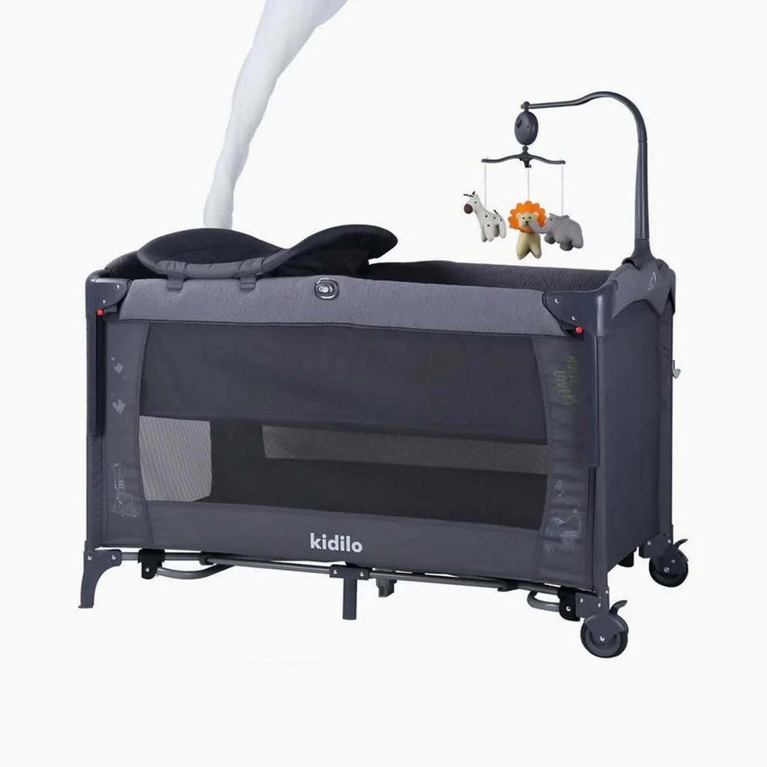 Kidilo  سرير أطفال وحباسة لعب موديل