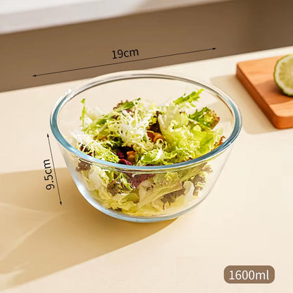 مجموعة أوعية زجاجية