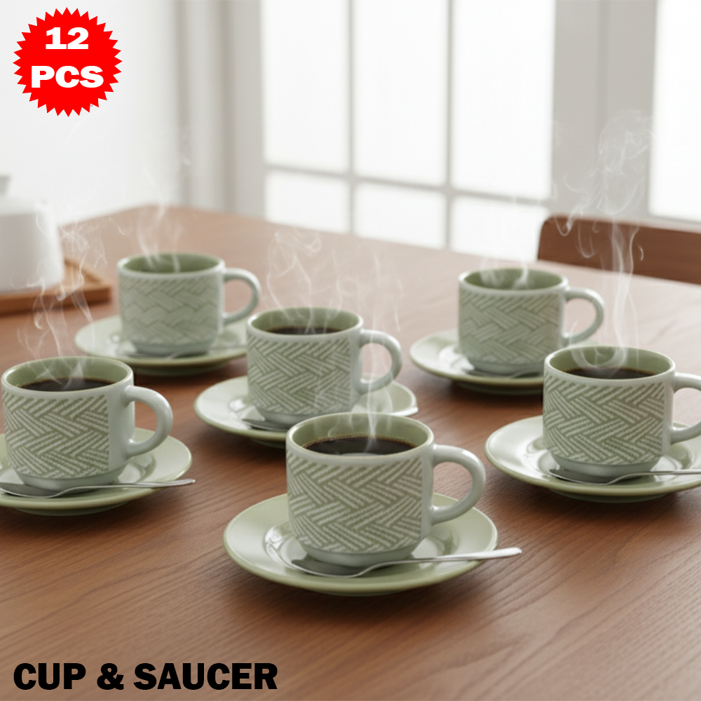 طقم فناجين سيراميك