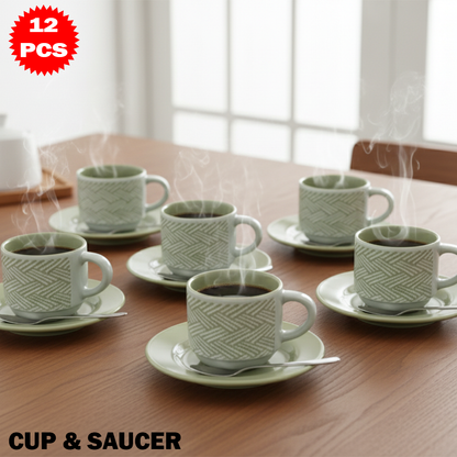 طقم فناجين سيراميك