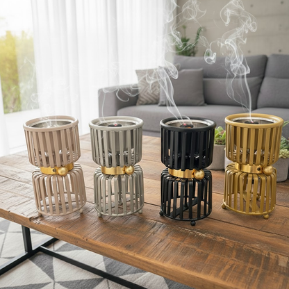 مبخر بلمسات ذهبية