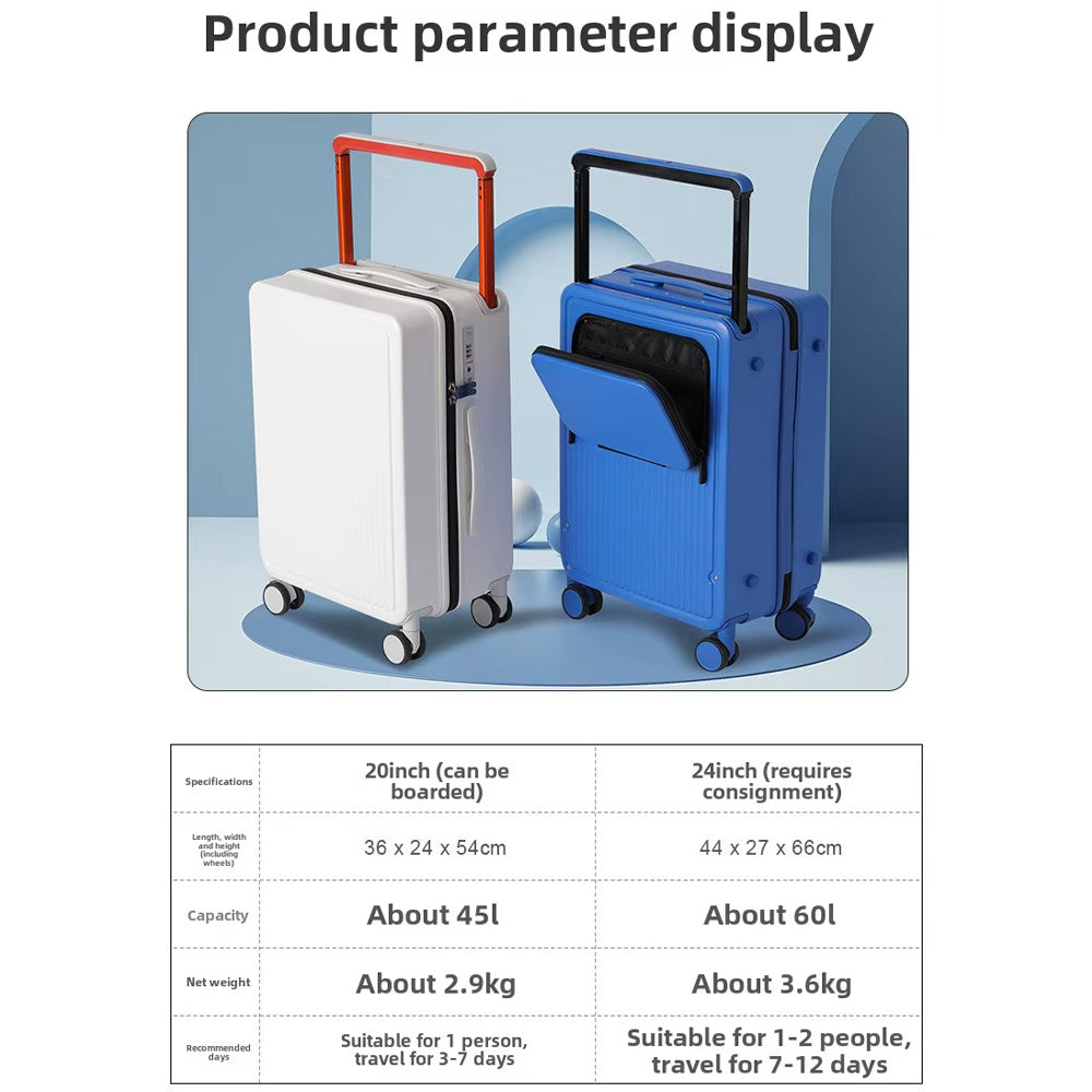حقيبة سفر خفيفة الوزن متعددة الوظائف 20 أو 24 بوصة