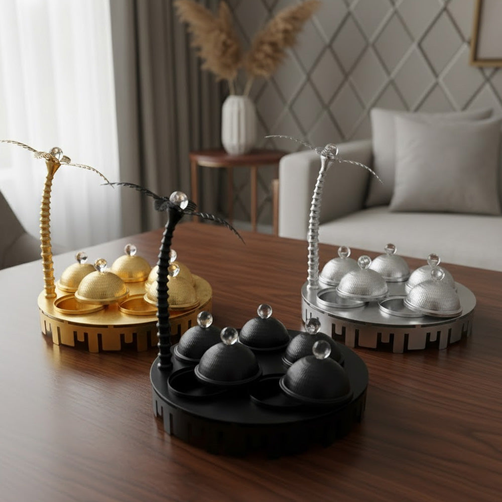 طقم تقديم مزخرف