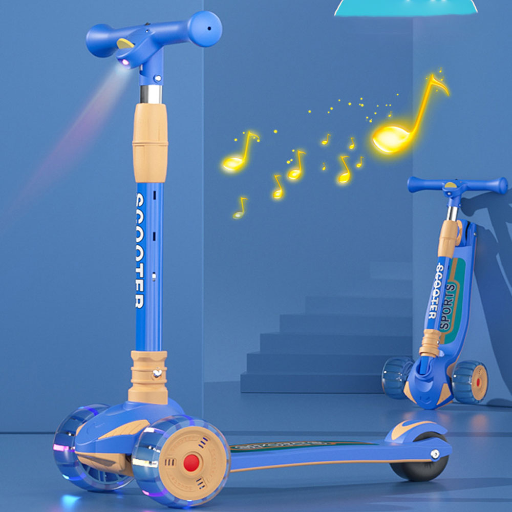 سكوتر كهربائي للأطفال قابل للطي بقدم واحدة