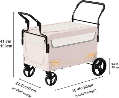 عربة التخييم الكبيرة قابلة للطي