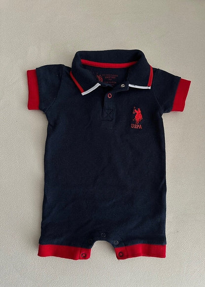 U.S POLO طقم بيبي