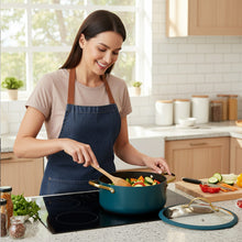 قدر طهي  بغطاء زجاجي