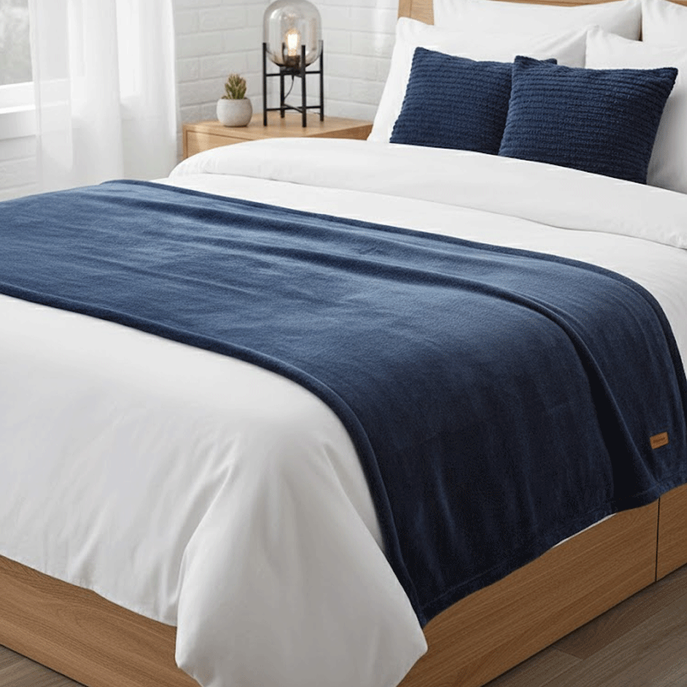 بطانية قطيفة ناعمة فاخرة