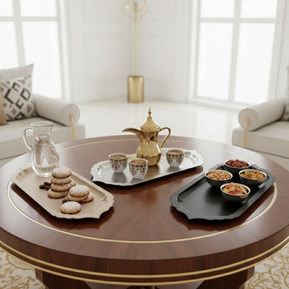 صينية تقديم مستطيلة- كبير