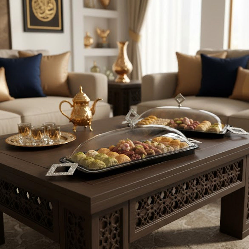 طبق تقديم كيك