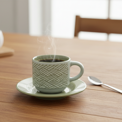 طقم فناجين سيراميك