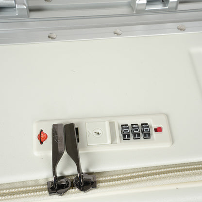 حقيبة سفر بإطار من الألومنيوم مع قفل إدارة أمن النقل، 3 قطع