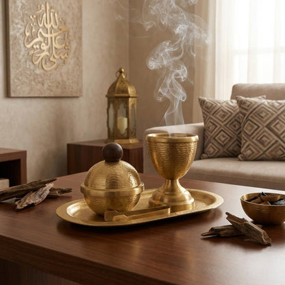 مجموعة مباخر - 4 قطع